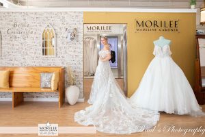 wedding dresses inside the Bridal Connection store