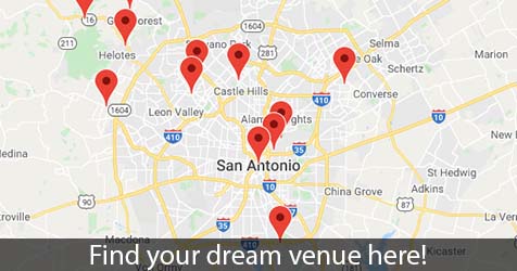 San Antonio Venues Map